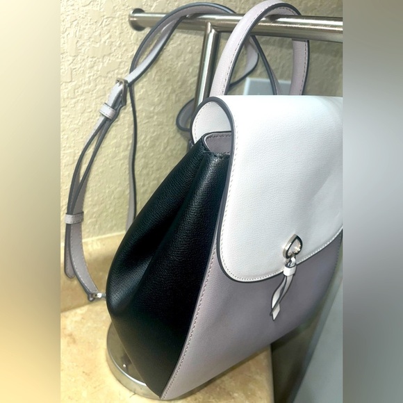 Kate Spade New York Adel Medium Flap
Backpack (Optic white/taupe/black) - Picture 3 of 14